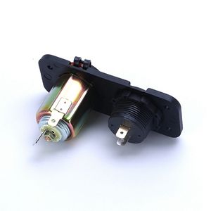 12v double USB voiture allume-cigare prise séparateur pour voiture motos bateau chargeur adaptateur d'alimentation sortie accessoires panneau - Product Image 6