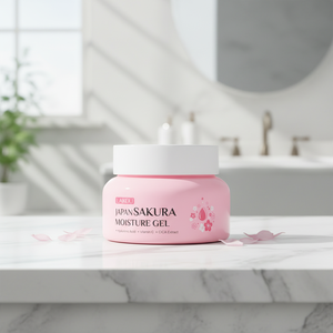 Crème hydratante pour le visage à base d'eau, repulpante, éclaircissante, unifiante, extrait de fleurs de <span class=keywords><strong>cerisier</strong></span> <span class=keywords><strong>japonais</strong></span>, plante naturelle, hydratante - Product Image 6