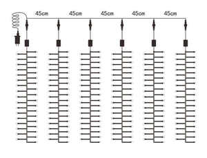 Sortie d'usine extérieur <span class=keywords><strong>solaire</strong></span> LED rvb guirlande lumineuse pétard météore <span class=keywords><strong>douche</strong></span> pour arbre de noël fête mariage événements étanche - Product Image 4