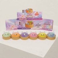Jouets anti-stress en gros - Ensemble de jouets moelleux animaux mignons à remontée lente - Balles à presser anti-stress pour cadeaux de fête/cadeaux