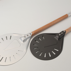 <span class=keywords><strong>Pelle</strong></span> à pizza ronde avec manche étendu <span class=keywords><strong>en</strong></span> <span class=keywords><strong>bois</strong></span> massif, de 7 à 10 pouces, pour le traitement sous-marin personnalisé - Product Image 5