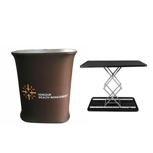 Portatile e robusto facile da installare Pop Up tavolo portatile espositivo promozione contatore - Product Image 2