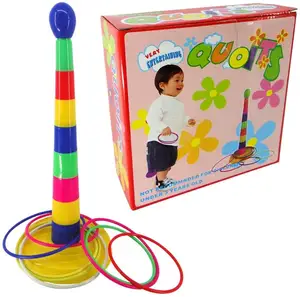 Оптовая продажа, детская игрушка, красочное пластиковое кольцо для игр на открытом воздухе, семейный игровой набор