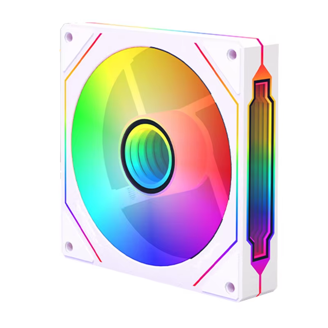 4Pro 120mm PWM ARGB PC Fan,5V 3Pin Hydraulic Bearing Quiet Cooling Case Fan With Infinity Mirror for Gaming