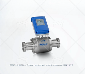 Nuevo Medidor de Flujo Electromagnético Digital Krohne OPTIFLUX 6100 100% Original para Agua, Aceite, Gas y Aire, Compatible con OEM, Buen Precio - Product Image 1