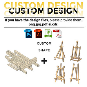 <span class=keywords><strong>Chevalet</strong></span> trépied en bois Colorworld CW-PE21, neuf, haute qualité, prix avantageux, idéal pour la peinture - Product Image 2