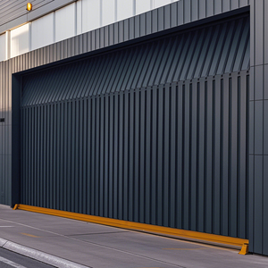 <span class=keywords><strong>Garage</strong></span> aérien sectionnel en aluminium isolé motorisé avec télécommande et contrôle Wifi <span class=keywords><strong>porte</strong></span> industrielle pour les maisons - Product Image 1