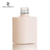 Flacon vide de vernis à ongles en gel de 9 ml personnalisé en usine, en verre avec bouchon, pinceau, pulvérisateur, couleur, placage UV, logo imprimé, échantillon gratuit