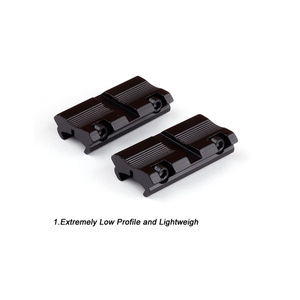 Chiến Thuật 11mm đến 20mm cơ sở Adapter <span class=keywords><strong>dovetail</strong></span> phạm vi gắn kết cơ sở - Product Image 3