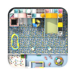 Toboganes Infantiles de Alta Calidad y Bajo Precio, Parque Infantil de Plástico para Interiores, Castillo Inflable para Jardín de Niños - Product Image 3
