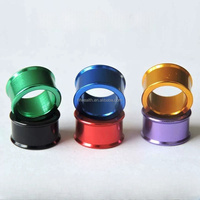 Anneaux de pied d'oiseau en aluminium de 8mm Racing Pigeon Perroquet Identification Leg Rings