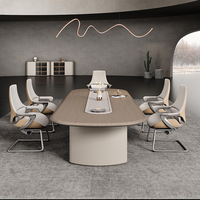 Mesa de Conferencia Serie Weila 3m WL-22, Muebles de Oficina Modernos OEM/ODM, Tamaño, Color y Logotipo Personalizables