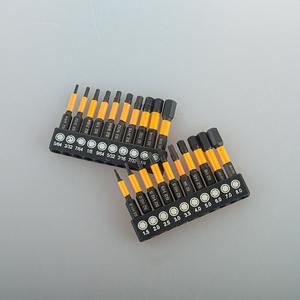 Set di 20 Chiavi <span class=keywords><strong>a</strong></span> <span class=keywords><strong>Brugola</strong></span> Esagonali con Punta da Trapano 1/4 Pollici, <span class=keywords><strong>Cacciavite</strong></span> in Acciaio S2 Magnetico, Adattatore di Prolunga per Riparazioni - Product Image 4