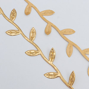 Ruban de Noël métallique or et argent, motif étoile et flocon de neige, pour emballage de boîtes cadeaux, décorations de fête de Noël, bricolage et fournitures artisanales - Product Image 4