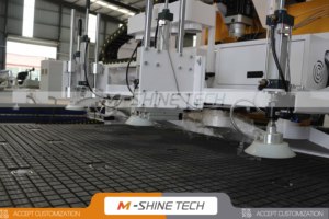 Routeur CNC tout-en-un MS50-2137 équipé d'un broche HQD, d'un banc de perçage et d'une scie à chanfreiner à 360 degrés - Product Image 6