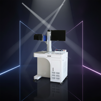 Machine de marquage laser portable avec source laser 20W MAX pour céramique, PVC, verre, souvenirs