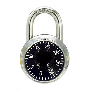 <span class=keywords><strong>Cadenas</strong></span> à combinaison rotative en acier inoxydable de 48 mm, haute sécurité, portable pour valises et bagages - Product Image 2