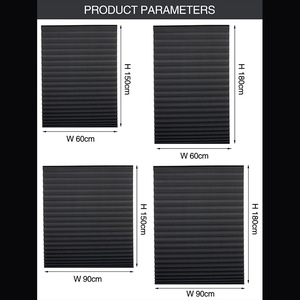 Self-กาวบังแสงหน้าต่างไม่ทอZebra Blindsสําหรับห้องนอนห้องนั่งเล่นOffice Decor-W24-227 - Product Image 5