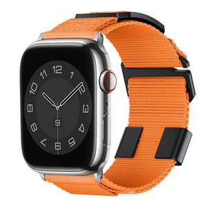 Bracelet en <span class=keywords><strong>nylon</strong></span> extérieur ShanHai pour Apple Watch Band Ultra 49 45 46 44 41 40 42mm Bracelet de sport en <span class=keywords><strong>nylon</strong></span> série Iwatch 10 9 8 7 6 5 4 - Product Image 5