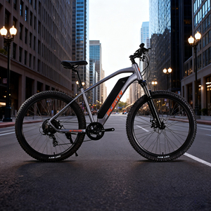 Personalización 48V/12AH Batería de litio <span class=keywords><strong>27</strong></span>,5 "Fat Tire <span class=keywords><strong>E</strong></span>-Bike Mountain Ebike Freno de disco Bicicleta eléctrica 7Speed AWD Dirt <span class=keywords><strong>E</strong></span>-Bike - Product Image 2