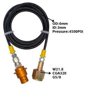 Adaptateur pour machine à <span class=keywords><strong>soda</strong></span> avec tuyau à raccord rapide, cylindre de CO2 pour <span class=keywords><strong>soda</strong></span>, filetage CGA320, recharge compatible avec <span class=keywords><strong>Soda</strong></span> Terra, <span class=keywords><strong>Art</strong></span>, DUO - Product Image 4