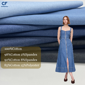 Tissu denim super extensible 95% coton 5% élasthanne pour jeggings et jeans skinny, vente en gros - Product Image 1