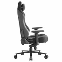 Chaise de jeu en tissu pour la maison, chaise de gamer avec accoudoirs 4D réglables, chaise PC confortable, chaise de jeu moderne