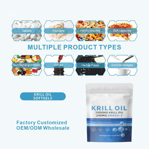 Huile de krill en gélules molles OEM Pure Health Food, riche en phospholipides, <span class=keywords><strong>oméga</strong></span> <span class=keywords><strong>3</strong></span> naturel, végétalien, soutient la santé des articulations et du cœur, adultes - Product Image 5