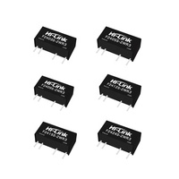 Hi-Link 2W 24V 3000Vdc ke 3.3V/5V/9V/12V/15V/24V F2405S-2WR3 F2412S-2WR3 F2424S-2WR3 Modul Catu Daya DC-DC