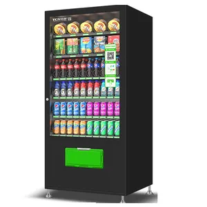 Intelligent automatic coffee vending machine toy bottle baguette beverage vending machine beauty best snacks drinks combination
