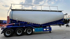 Semirremolque Cisterna para Cemento a Granel Tipo V de Tres Ejes, 40 y 50 Toneladas, de Fábrica Líder, para Cenizas Volantes y Cemento - Product Image 4
