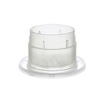 Filtre à café en résine à dégoulinement manuel, style pommeau de douche, pour un service facile, accessoire de café en acrylique pour le versement direct, direct usine