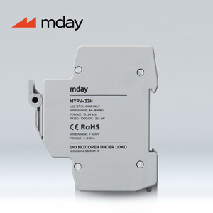 Mday 32A 10x38 Mét Đồng năng lượng mặt trời PV hệ thống cầu chì cơ sở 1000V DC cầu chì chủ với á<span class=keywords><strong>nh</strong></span> sáng - Product Image 5