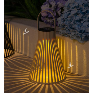 Luz <span class=keywords><strong>LED</strong></span> impermeable para patio al aire libre, carga <span class=keywords><strong>Solar</strong></span>, jardín creativo, linterna decorativa, luz de ambiente - Product Image 1