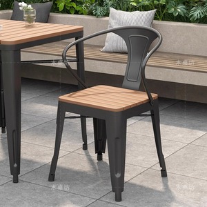 Cao cấp ngoài trời <span class=keywords><strong>WPC</strong></span> bảng và ghế thiết lập Chất lượng cao Gỗ nhựa composite vòng vườn băng ghế dự bị đồ nội thất cho sân thượng ban công - Product Image 3
