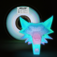 Filament d'impression 3D PLA Premium Luminescent Arc-en-ciel 1,75 mm, Anti-emmêlement, OEM ODM 1 kg