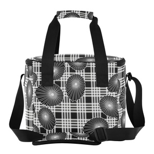 Custom Hawaiian Shells Design Opihi Lunch Cooler Bag Nylon Large Portable Print Insulated Eco-Friendly Picnic Bag for Camping - Product Image 3