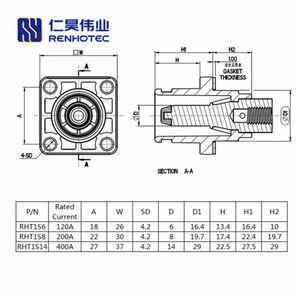Аккумулятор для хранения энергии с разъемом Quick Plug 120A - Product Image 6