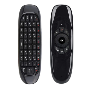 Mini clavier vocal C120 2.4G, souris aérienne, à utiliser pour la box TV Android, télécommande rechargeable par USB - Product Image 1