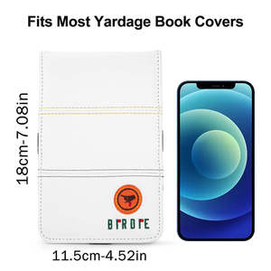 Funda de cuero duradera para tarjetas de puntuación de golf, diseño de fábrica, para guardar tarjetas de puntuación de golf - Product Image 2