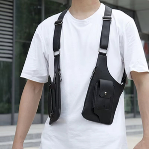 Wholesale Novax One-Layer Double Shoulder Strap Multi Pocket Outdoor Anti Theft Fishing Backpack Waterproof PU Purpose Men - Product Image 1