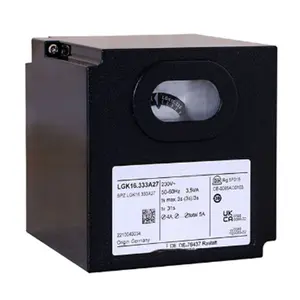 最佳价格质量LGK16.333A27西门子连续运行燃烧控制器Oil-220Vac发光二极管灯火焰信号指示器