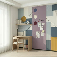 Autocollants muraux magnétiques double couche UCI DIY Art Déco, réutilisables, avec support magnétique ferreux souple, taille personnalisée, échangeables librement, décoration de chambre