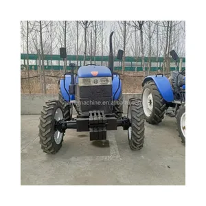 Fast delivery used New holland tractor second farm 70HP tractor SNH704 without cab for sale