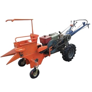 Farm machinery mini corn combine harvester maize reaping machine