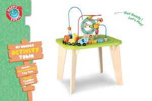 Happy Earth-Juguetes <span class=keywords><strong>de</strong></span> madera Montessori Educación temprana Mesa <span class=keywords><strong>de</strong></span> actividades <span class=keywords><strong>de</strong></span> madera para bebés <span class=keywords><strong>Laberinto</strong></span> sensorial y pista <span class=keywords><strong>de</strong></span> coche Juguete <span class=keywords><strong>de</strong></span> mesa <span class=keywords><strong>de</strong></span> juego - Product Image 6