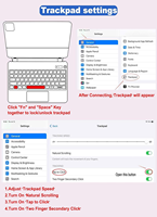 Clavier mécanique magique avec étui pour iPad 10,2 pouces, rétroéclairage RVB, support magnétique cantilever, 7e/8e/9e génération, OEM/ODM/Marque privée