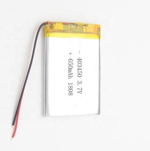 מארז סוללה <span class=keywords><strong>403450</strong></span> מוסמך ce 3.7v 800mah ליתיום יון כיס פולימר - Product Image 4