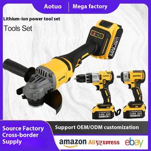 Krachtige snoerloze lithium haakse slijpmachine polijstmachine grensoverschrijdend oplaadbaar elektrisch borstelloze motor 18V <span class=keywords><strong>4</strong></span>.0Ah accu - Product Image 2