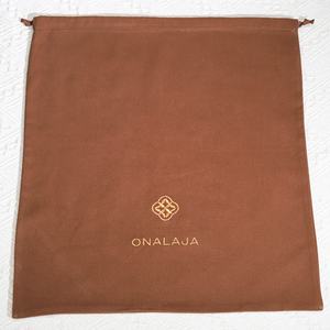 Bolsa grande reciclable de sarga de algodón con cordón para promoción de compras, logotipo personalizado, zapato impreso, ropa, bolso, bolsa de almacenamiento para el polvo - Product Image 2